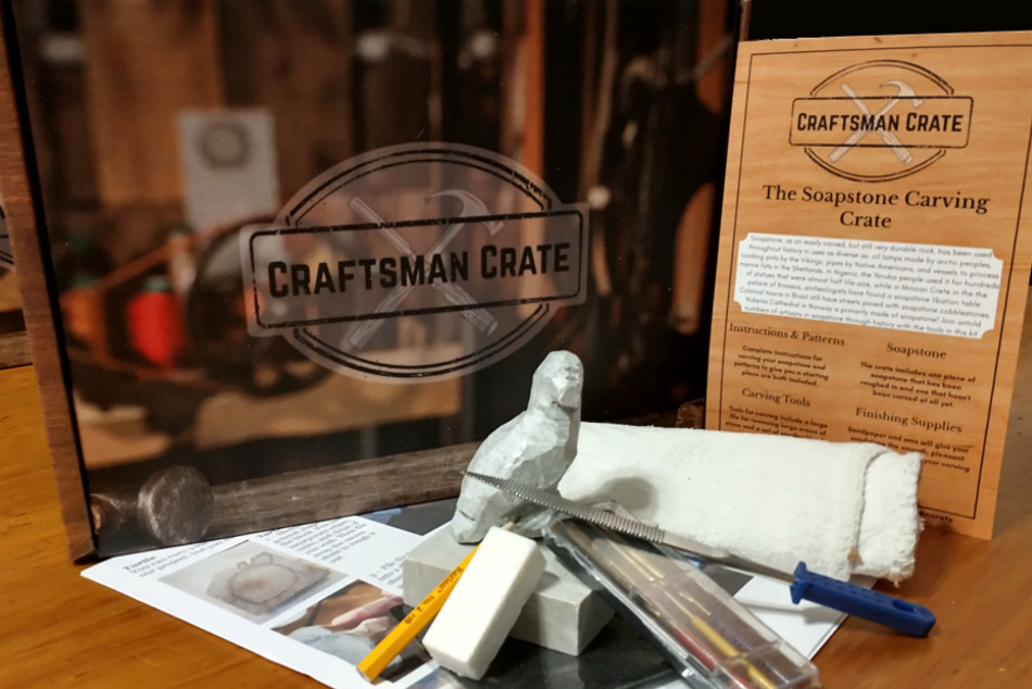 Craftsman Crate Wood-burning Kit 